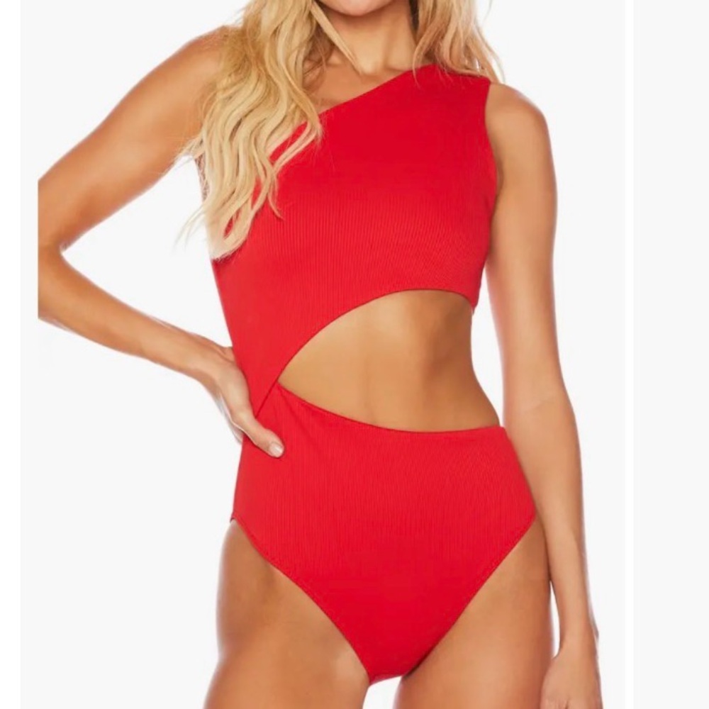 Beach Riot Celine Cutout Swimsuit